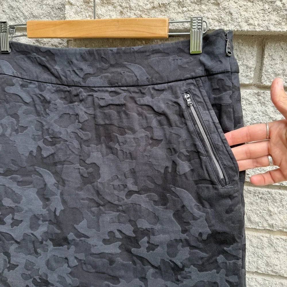 Polo Golf Ralph Lauren Black Camouflage Golf Skort High Rise Women's Size 10